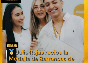🏅 Julio Rojas recibe la Medalla de Barrancas de San Nicolás